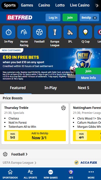Betfred Sports