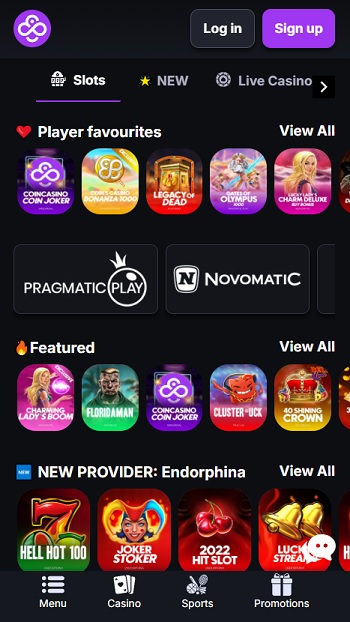 CoinCasino Offshore Casino USA