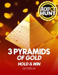 3 Pyramids of Gold: Hold & Win