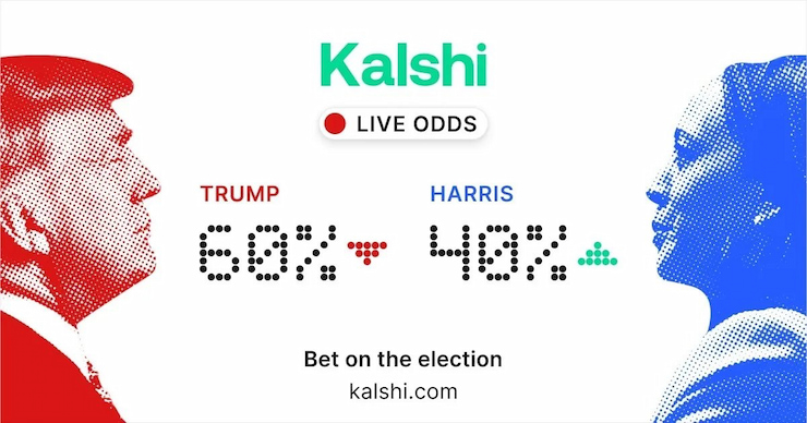 Kalshi presidential election odds